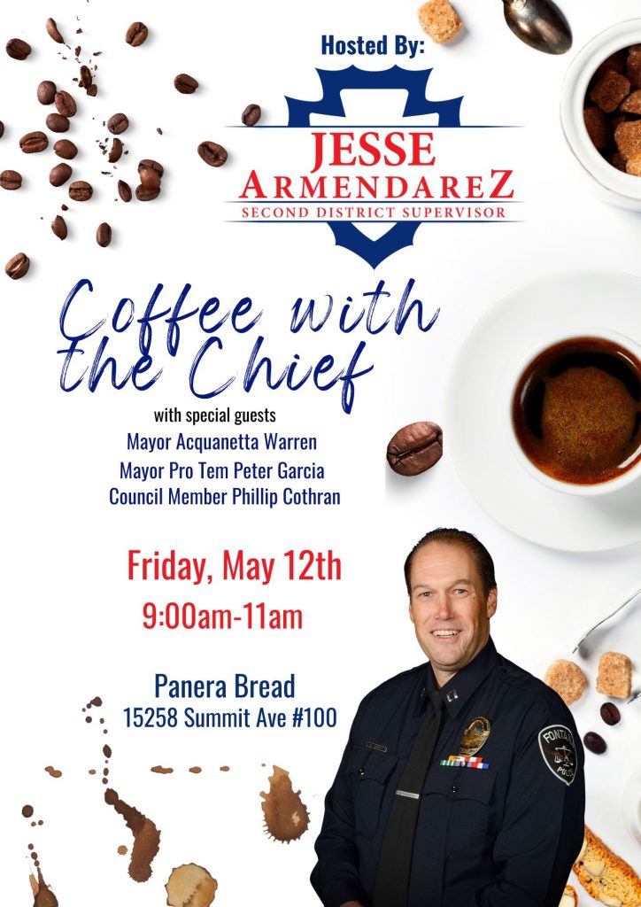 Coffee with the Chief Flyer
