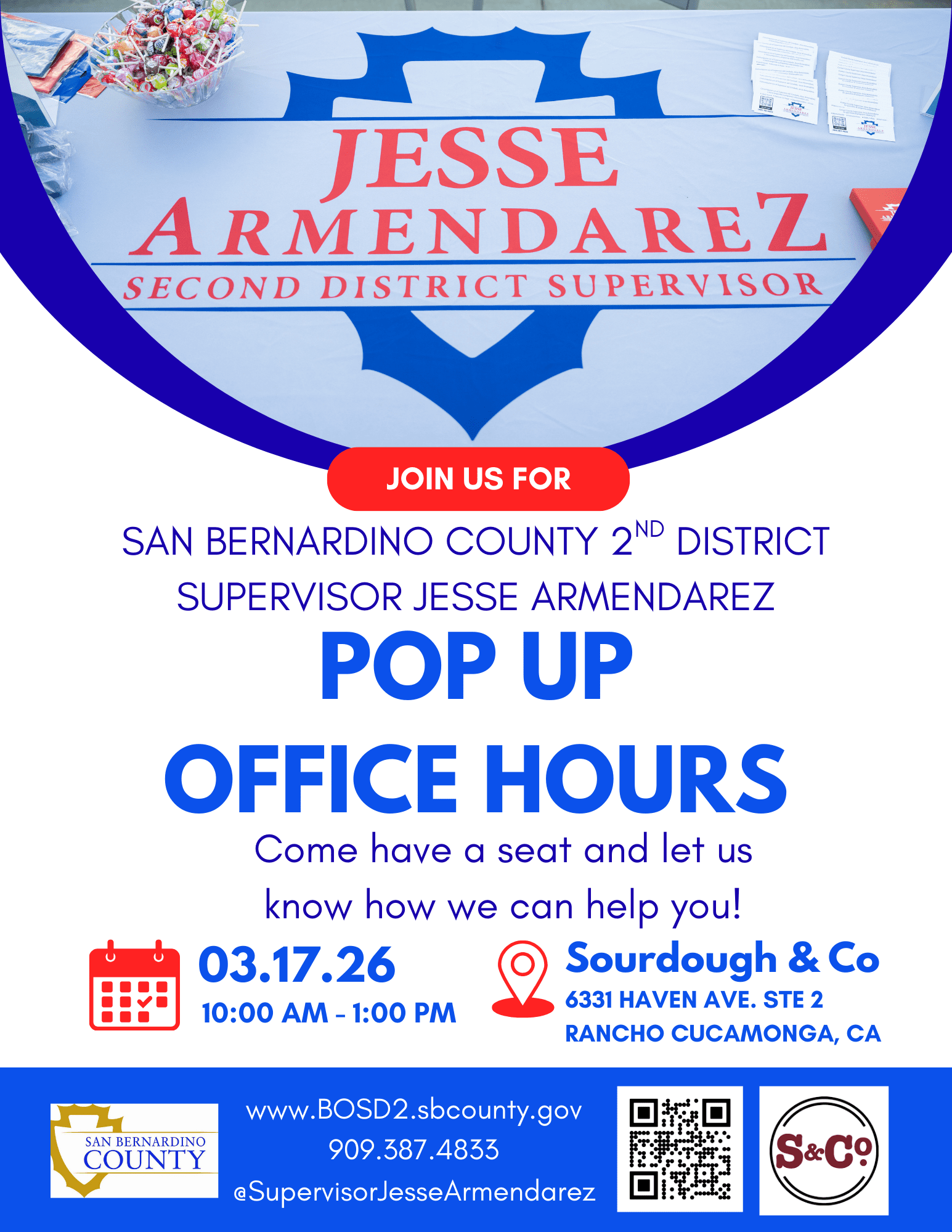 Pop Up office hour flyers