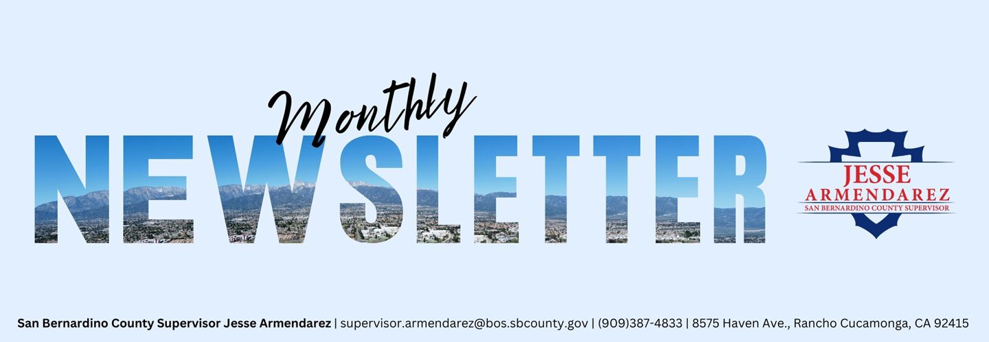 Monthly Newsletter for Jesse A