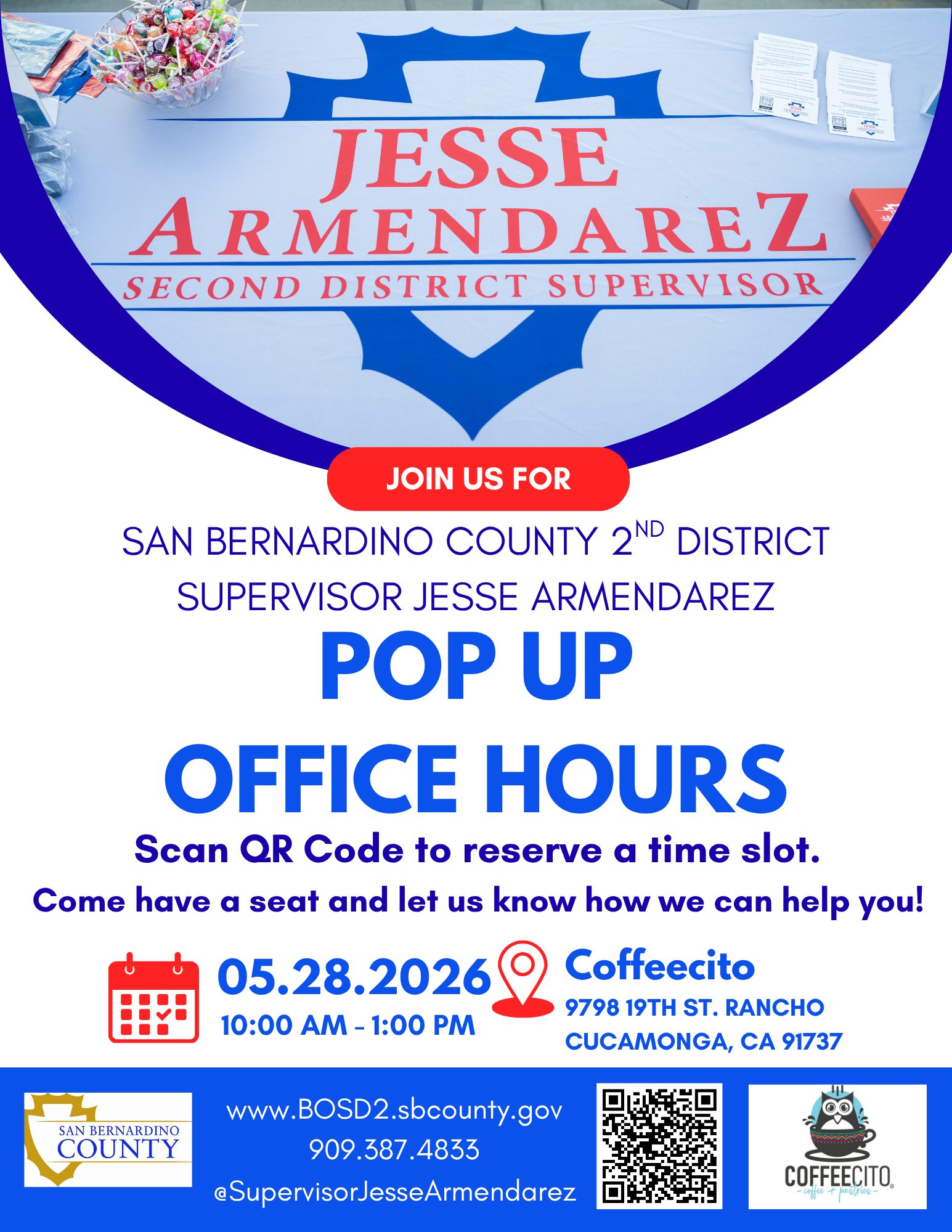 Pop Up Office Hours Flyer
